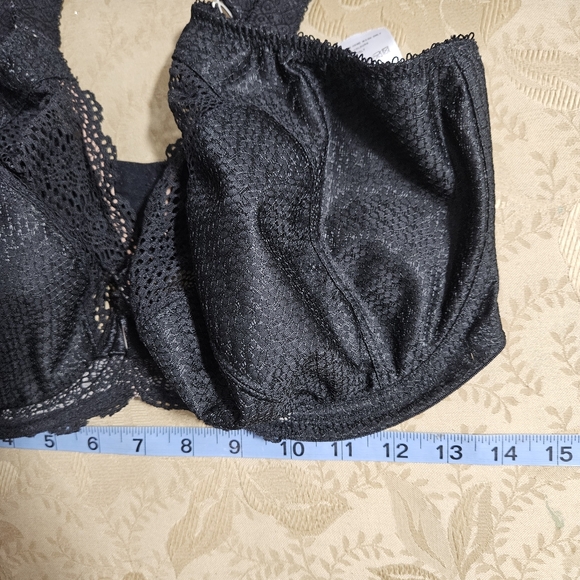 Elomi Black Lace Full-Coverage Bra - Picture 6 of 7